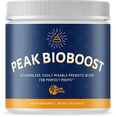 One bottle of BioBoost used to promote healthy poops - helps eliminate constipation fast and helps eliminate constipation naturally.