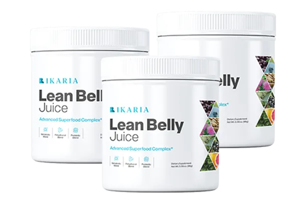 Bottles of Ikaria Lean Belly Juice weight loss solution